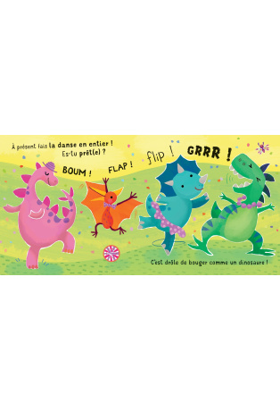 Danse avec les dinosaures - Livre sonore