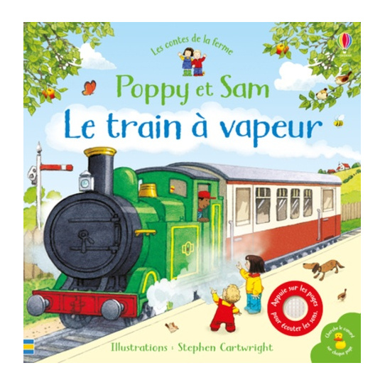 Le train à vapeur - Livre sonore
