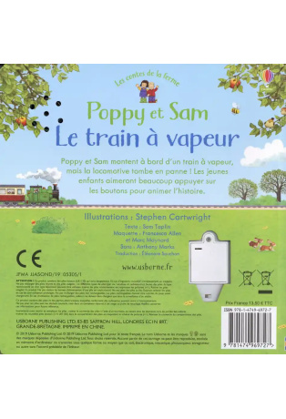 Le train à vapeur - Livre sonore