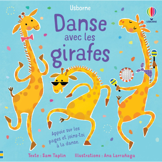 Danse avec les girafes - Livre sonore