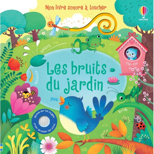 Les bruits du jardin - Livre sonore