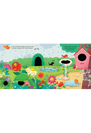 Les bruits du jardin - Livre sonore