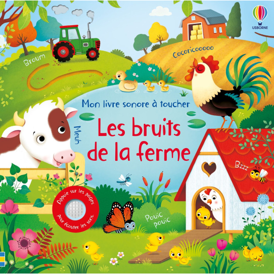 Les bruits de la ferme - Livre sonore
