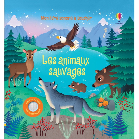 Les animaux sauvages - Livre sonore