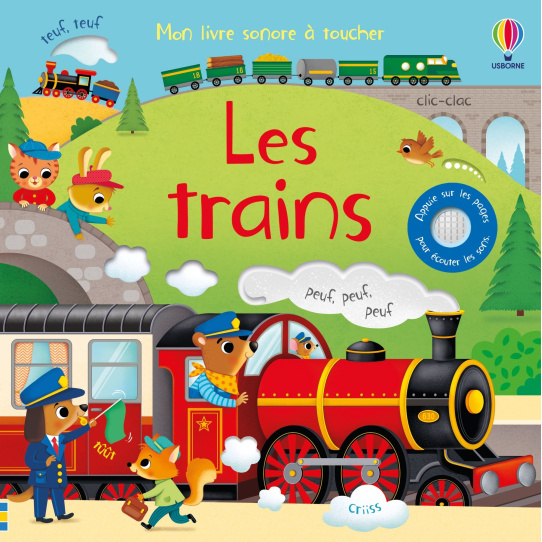 Les trains - Livre sonore