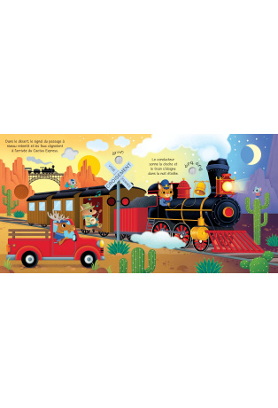 Les trains - Livre sonore