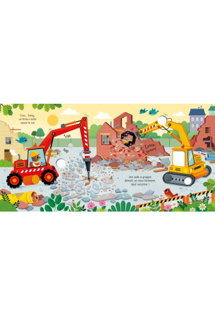 Les bruits du chantier - Livre sonore