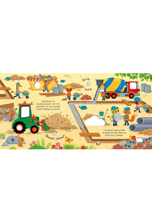 Les bruits du chantier - Livre sonore