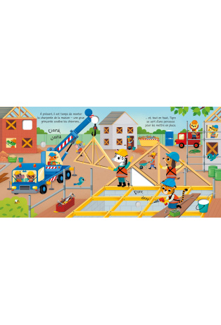 Les bruits du chantier - Livre sonore