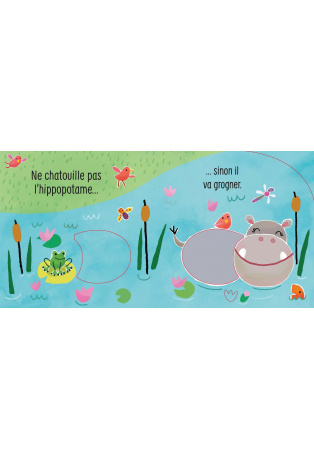 Ne chatouille pas l'hippopotame !