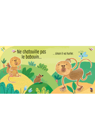 Ne chatouille pas le rhinocéros ! - Sinon il va grogner...