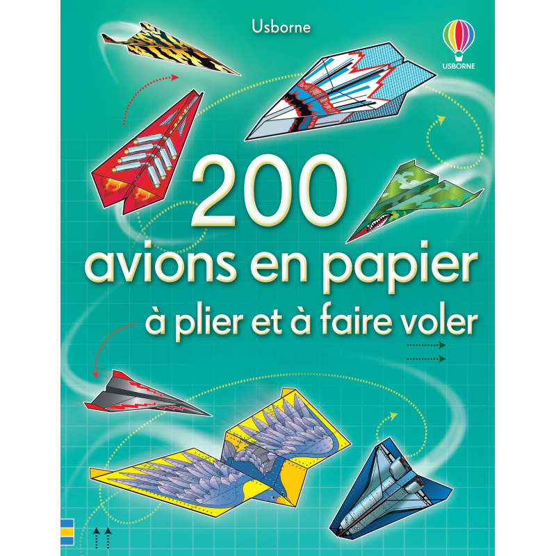 200 avions en papier à plier et à faire voler