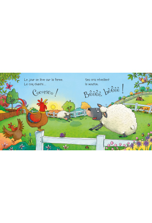À la ferme - Livre sonore