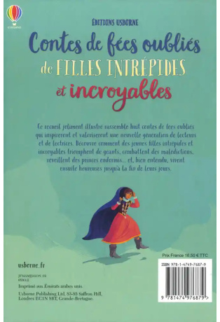 Contes de fées oubliés de filles intrépides et incroyables