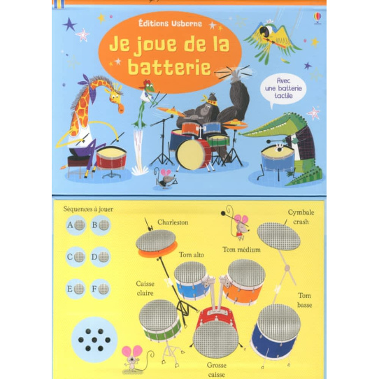 Je joue de la batterie