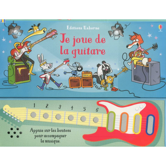 Je joue de la guitare