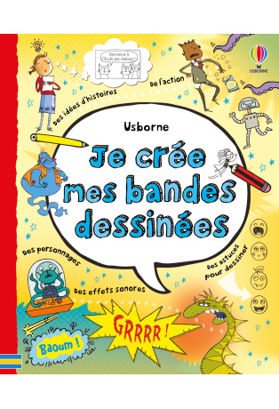 Je crée mes bandes dessinées
