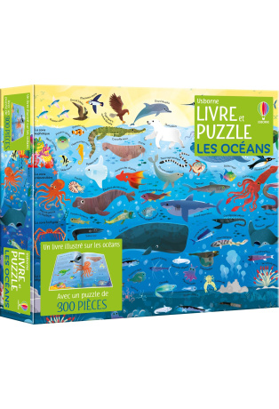 Les océans - Coffret livre et puzzle