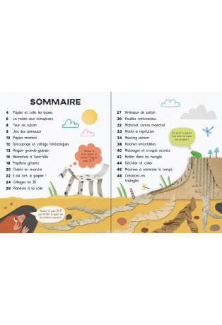 Que faire avec du papier et de la colle ?