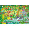 La jungle - Coffret livre et puzzle
