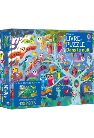 Dans la nuit - Coffret Livre et puzzle