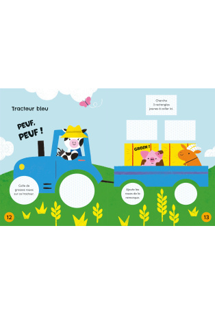 Les véhicules - Découpe et colle