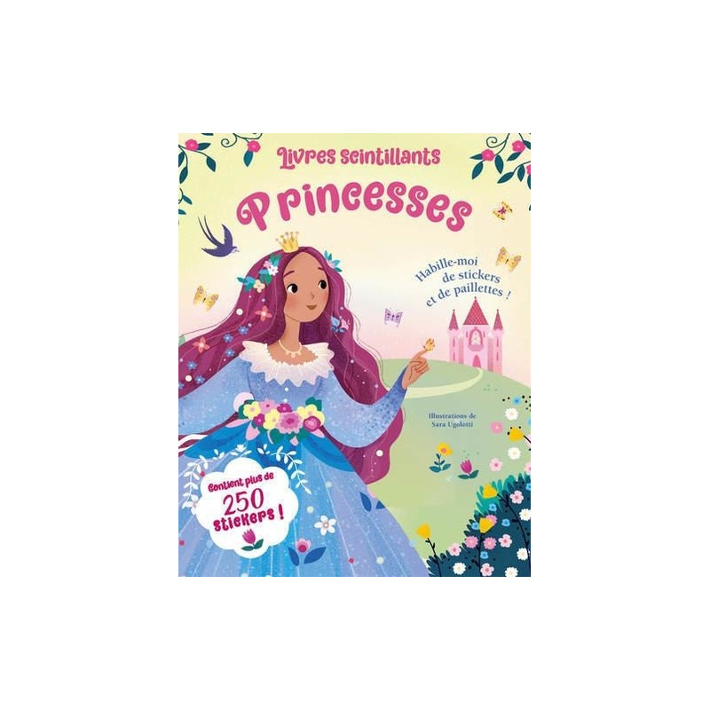 Livres scintillants Princesses Livres scintillants Princesses