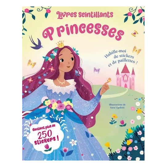 Livres scintillants Princesses