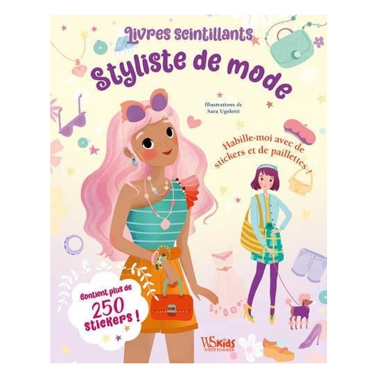 Livres scintillants Styliste de mode