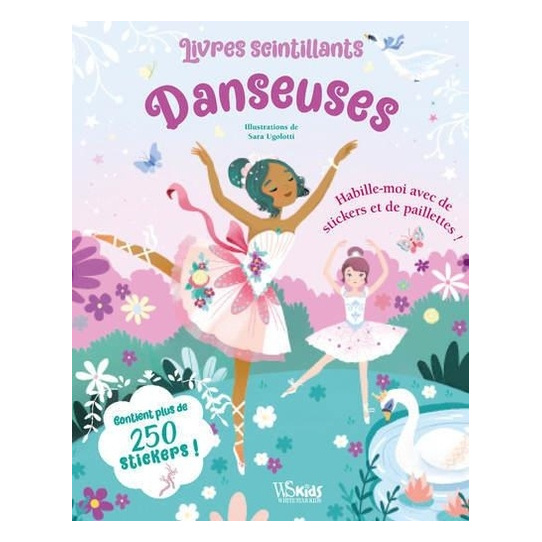 Livres scintillants Danseuses