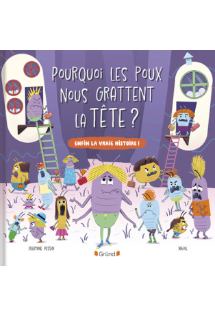 Pourquoi les poux nous grattent la tête ?