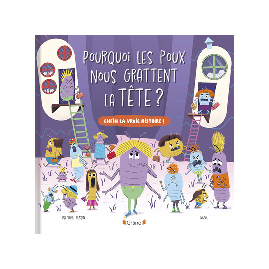 Pourquoi les poux nous grattent la tête ?