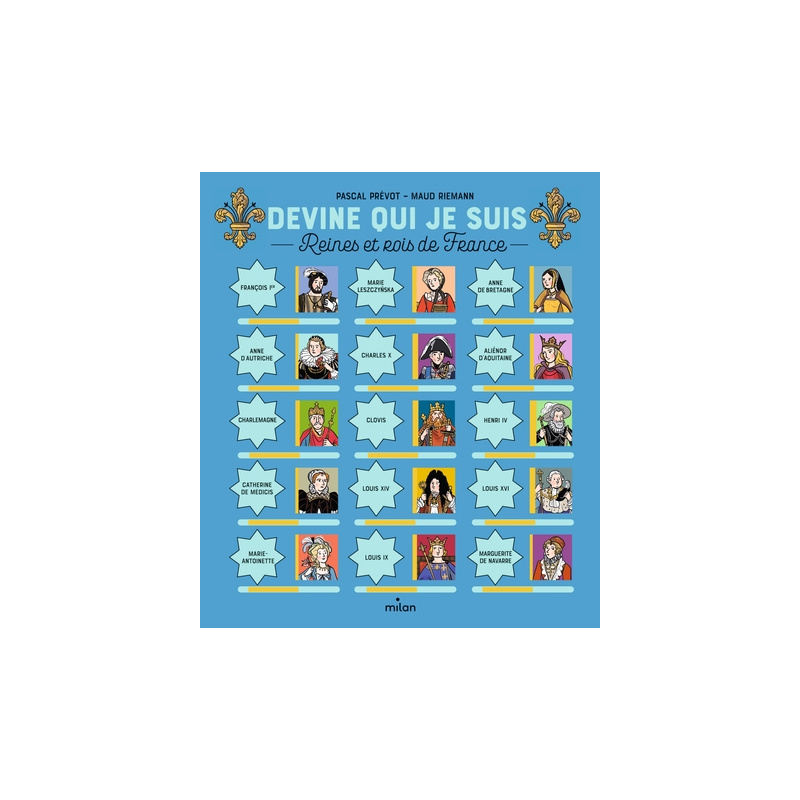 Devine qui je suis - Reines et rois de France