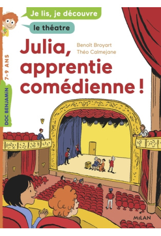 Julia, apprentie comédienne