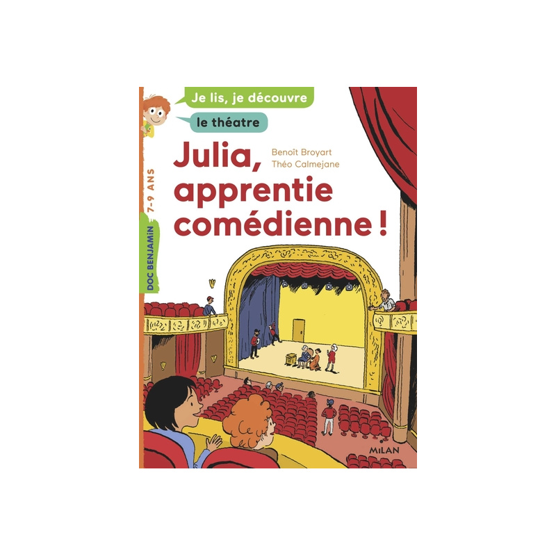 Julia, apprentie comédienne