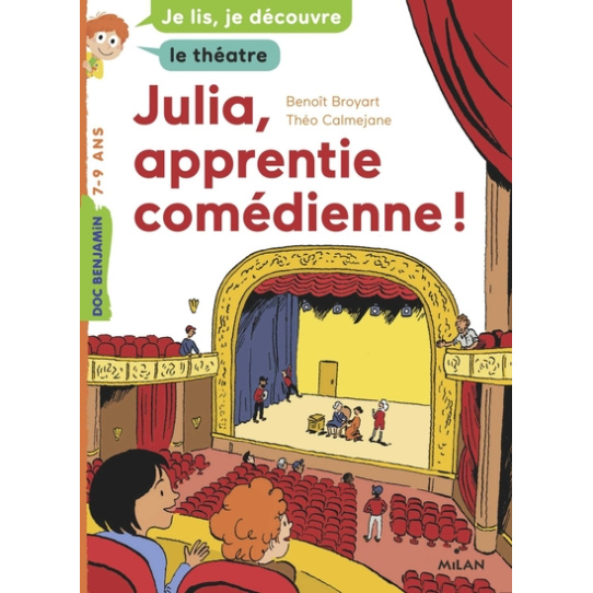 Julia, apprentie comédienne