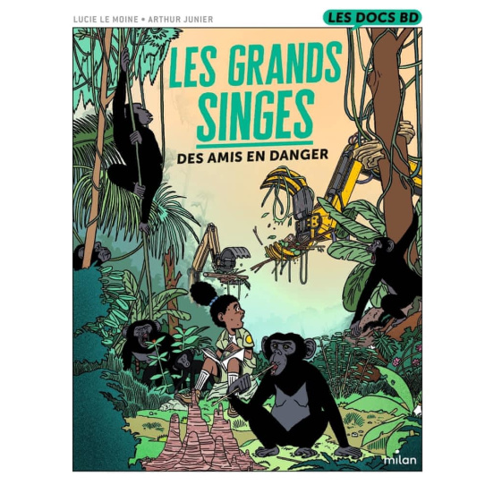 Les grands singes - Des amis en danger