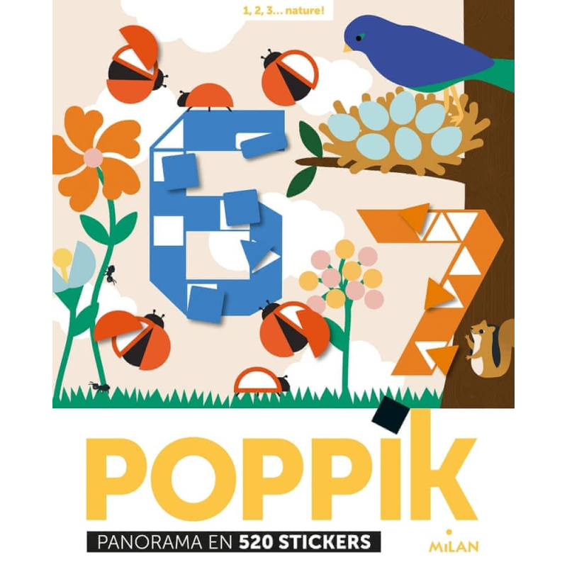 1, 2, 3... nature ! - Panorama en 520 stickers 1, 2, 3... nature ! - Panorama en 520 stickers
