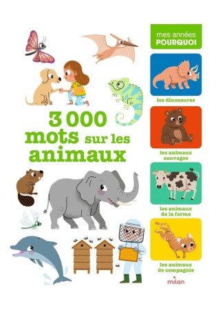 3 000 mots sur les animaux