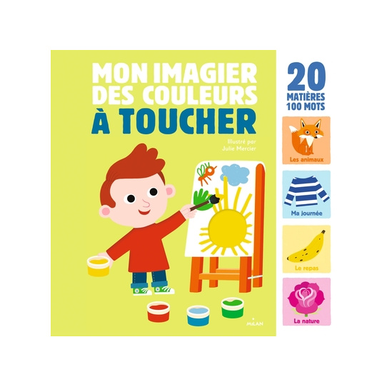 Mon grand imagier des couleurs à toucher