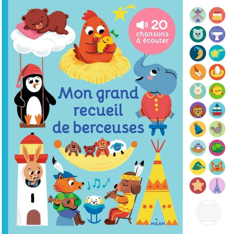 Mon grand recueil de berceuses - 20 chansons à écouter