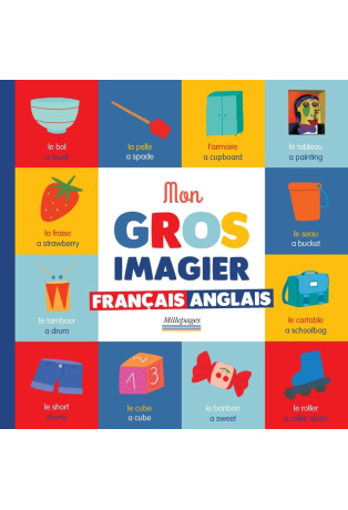 Mon gros imagier français-anglais