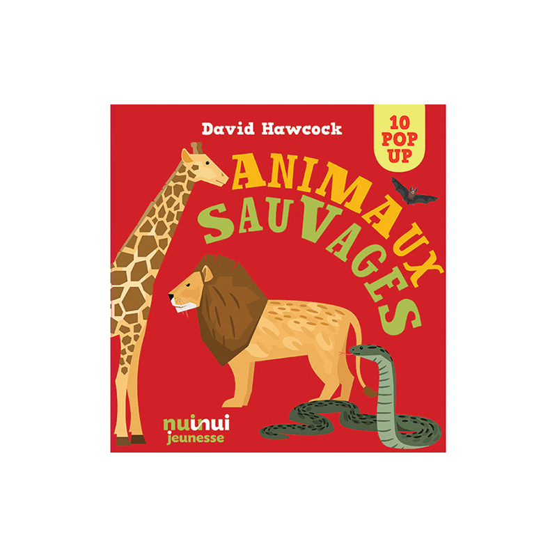 Animaux sauvages - Pop-up Animaux sauvages - Pop-up