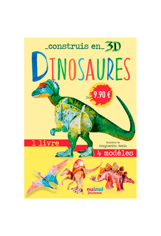 Dinosaures - Avec 1 livre et 4 modèles