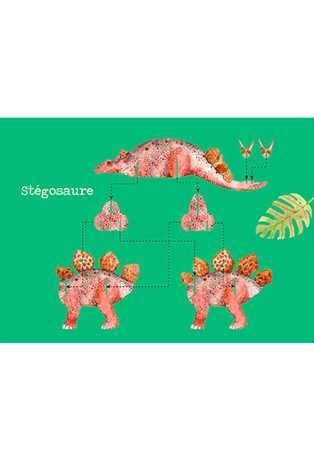 Dinosaures - Avec 1 livre et 4 modèles