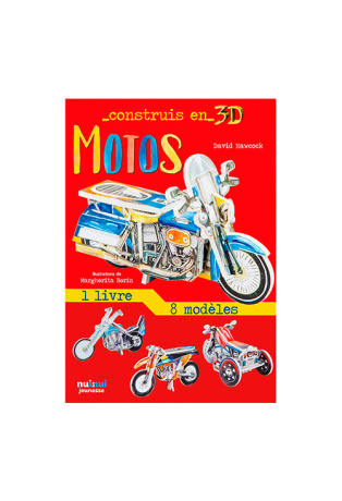 Motos - Avec 1 livre et 8 modèles