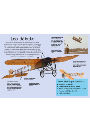 Avions- Avec 1 livre et 8 modèles