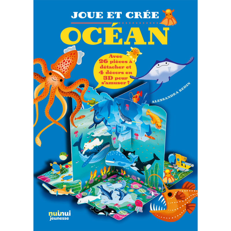 Océan - 4 décors en 3D pour s'amuser ! Océan - 4 décors en 3D pour s'amuser !