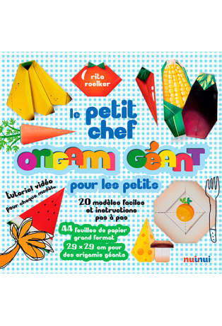 Origami géant pour les petits - Le petit chef