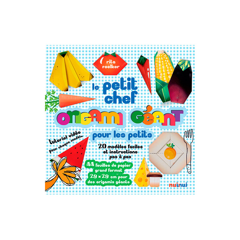 Origami géant pour les petits - Le petit chef